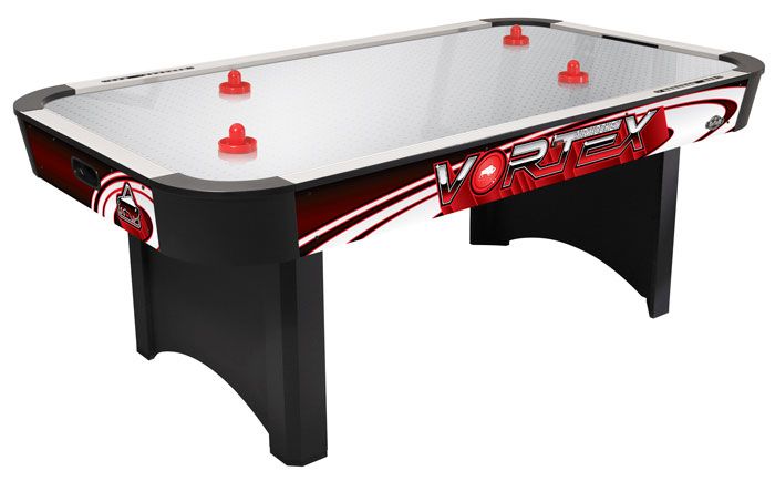 Airhockey Tisch für Zuhause mit Edelstahlspielfeld