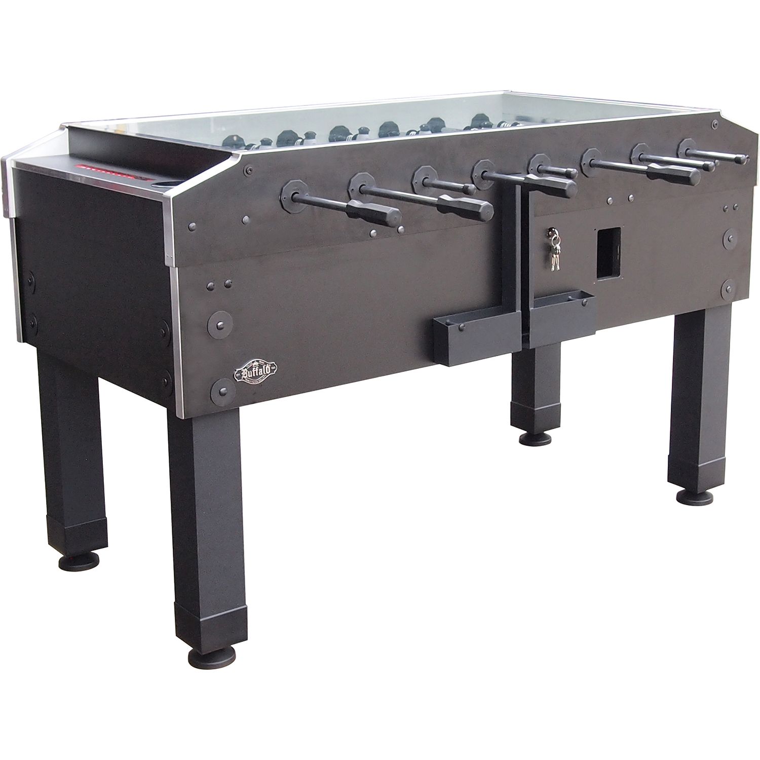 Charlsten Kickertisch – Modell mit Münzeinwurf für Gastronomie & öffentliche Bereiche